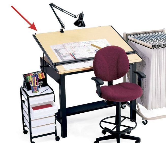 Safco 72"W x 38"D Drafting Table 70145