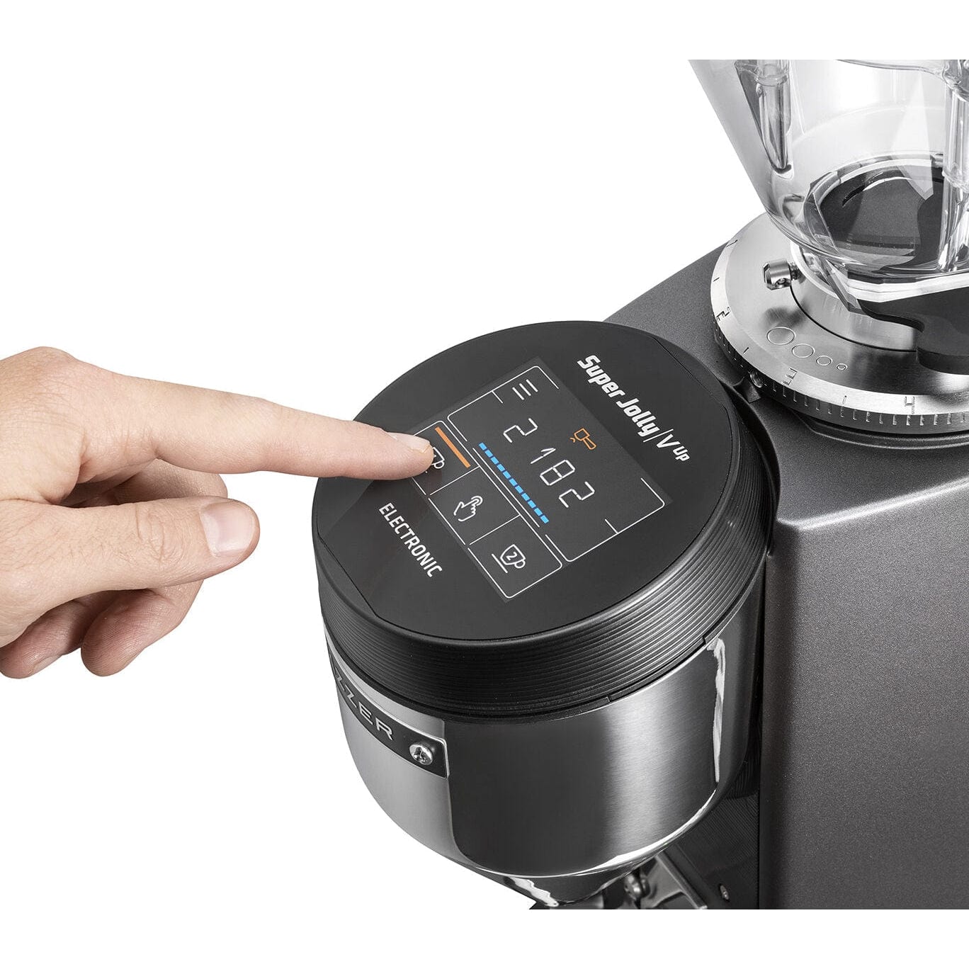 Mazzer Super Jolly V Up Electronic Espresso Grinder FSJC01U0E/BQN-QQA