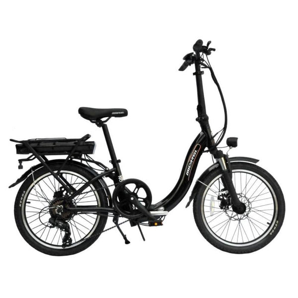 Micargi 20″ Nova Electric Folding Compact Bicycle MB-EB-NOVA-MBK