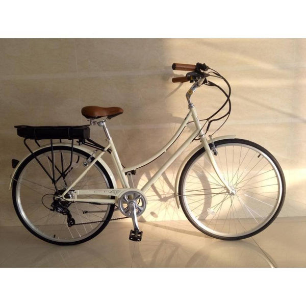 Micargi Holland V7 Female 28" 350W Commuter Electric Bicycle MB-EB-HOLLAND-V7-F-VAN