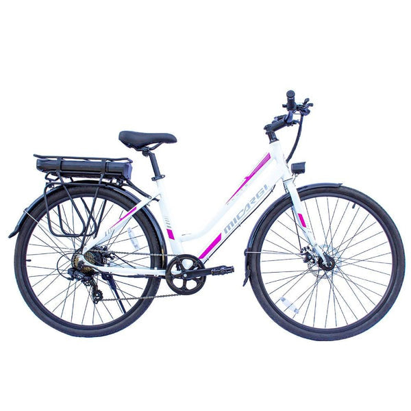 Micargi 250W Pluto Hybrid Electric Bicycle MB-EB-PLUTO-WHI