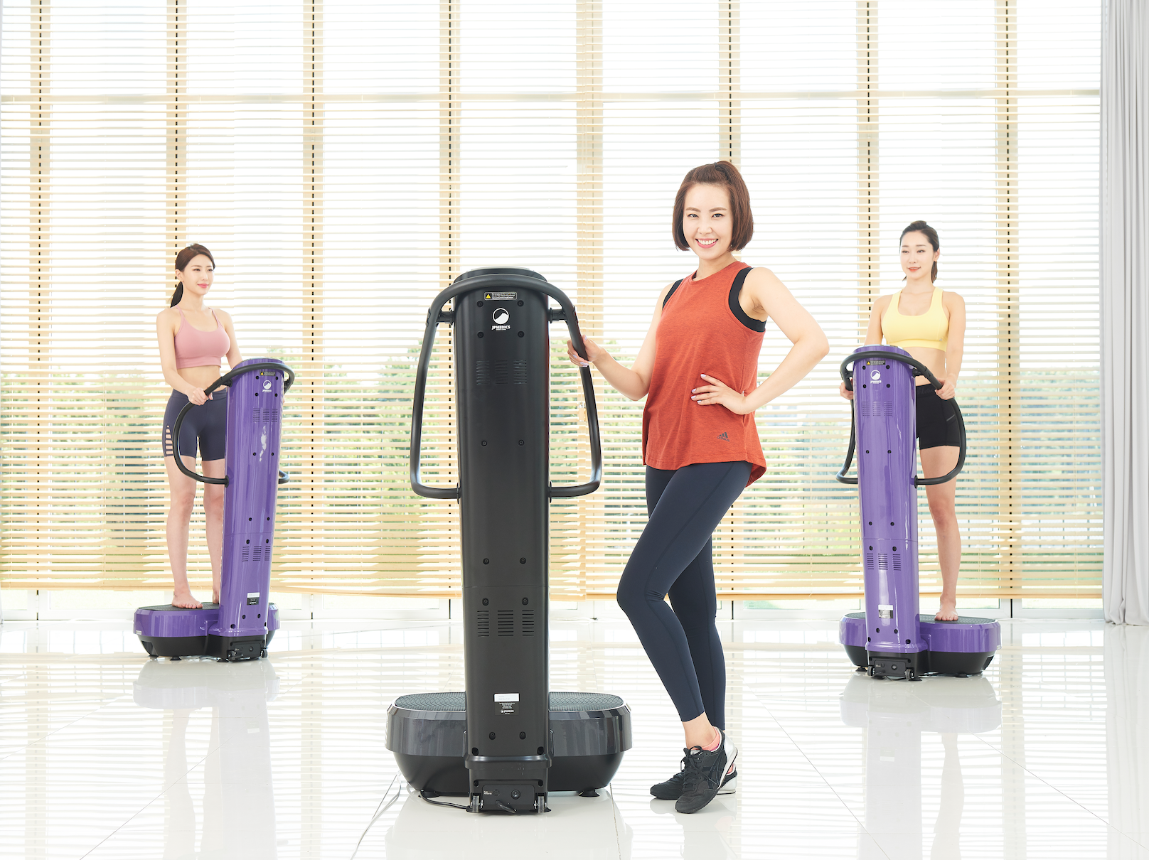 JPMedics Nami Vibration Machine - Charcoal Grey