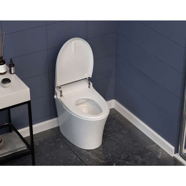 Anzzi ENVO Juno Smart Toilet Bidet with Remote and Auto Flush TL-ST823WH