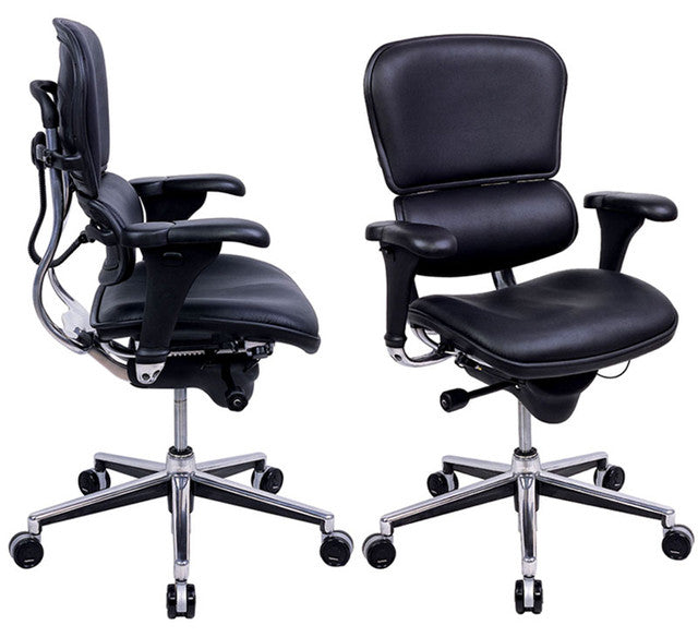 EuroTech Ergohuman Leather Mid Back Executive EUR-LE10ERGLO