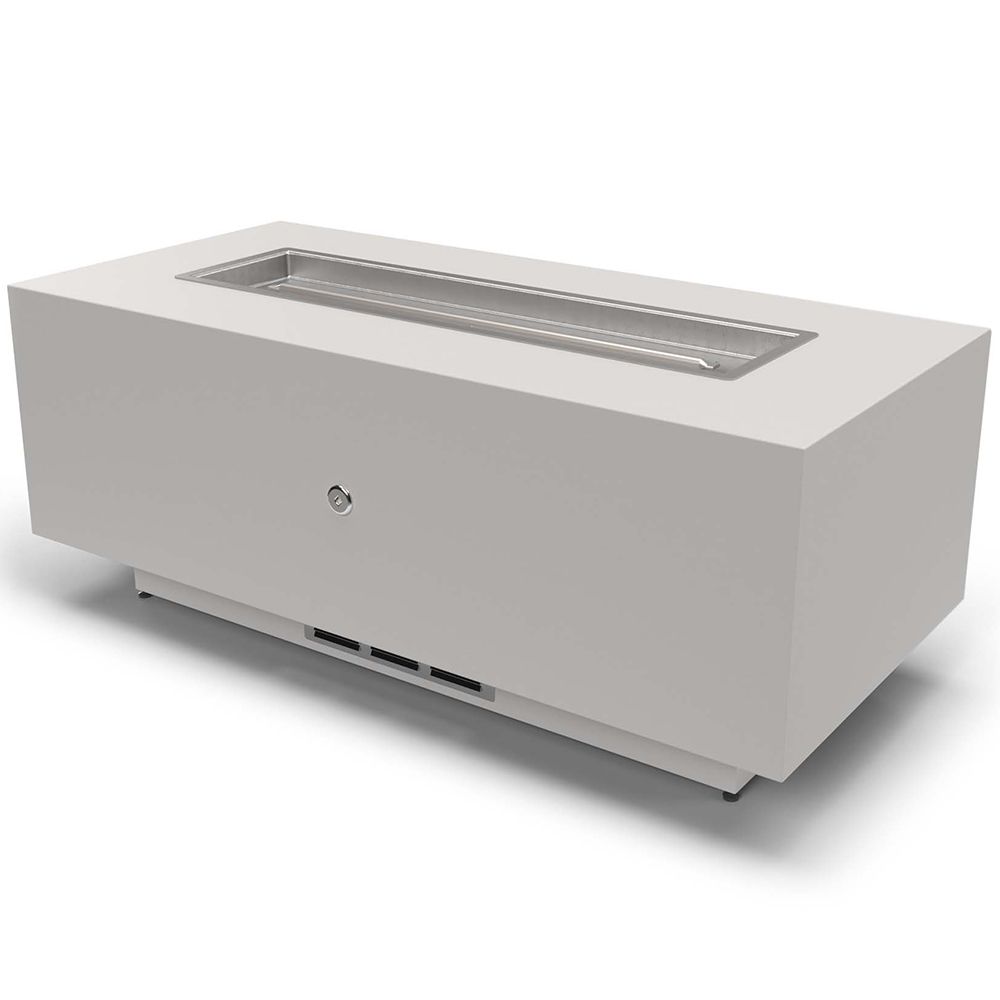 The Outdoor Plus OPT-UCTDR60PB Ready-to-Finish Catalina Rectangle Fire Pit Kit, 60x36-Inch