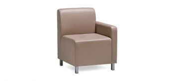 OCI Contract unite 1001 L/R Single Arm Chair