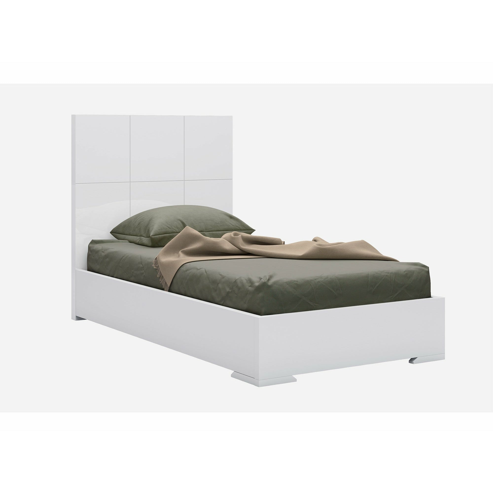 Whiteline Modern Living - Anna Bed Twin BT1207-WHT