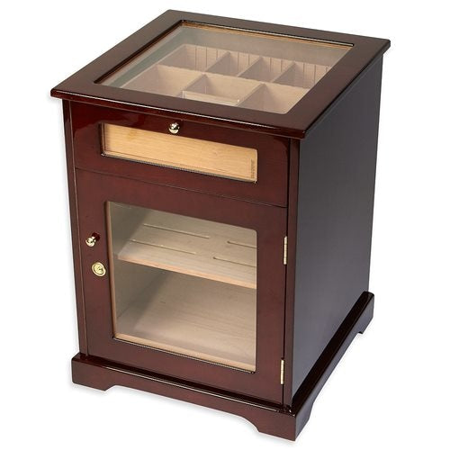 Quality Importers Galleria 600-Cigars Table Humidor HUM-600G