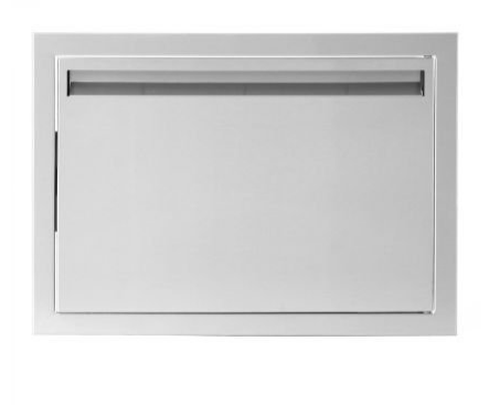PCM 350 Series 28-Inch Single Access Door - Horizontal (Reversible) - RO BBQ | BBQ-350-SH-2417