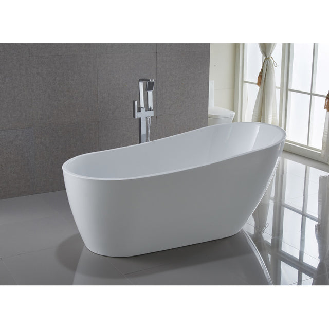 ANZZI Series 5.58 ft. Freestanding Bathtub FT-AZ093-R