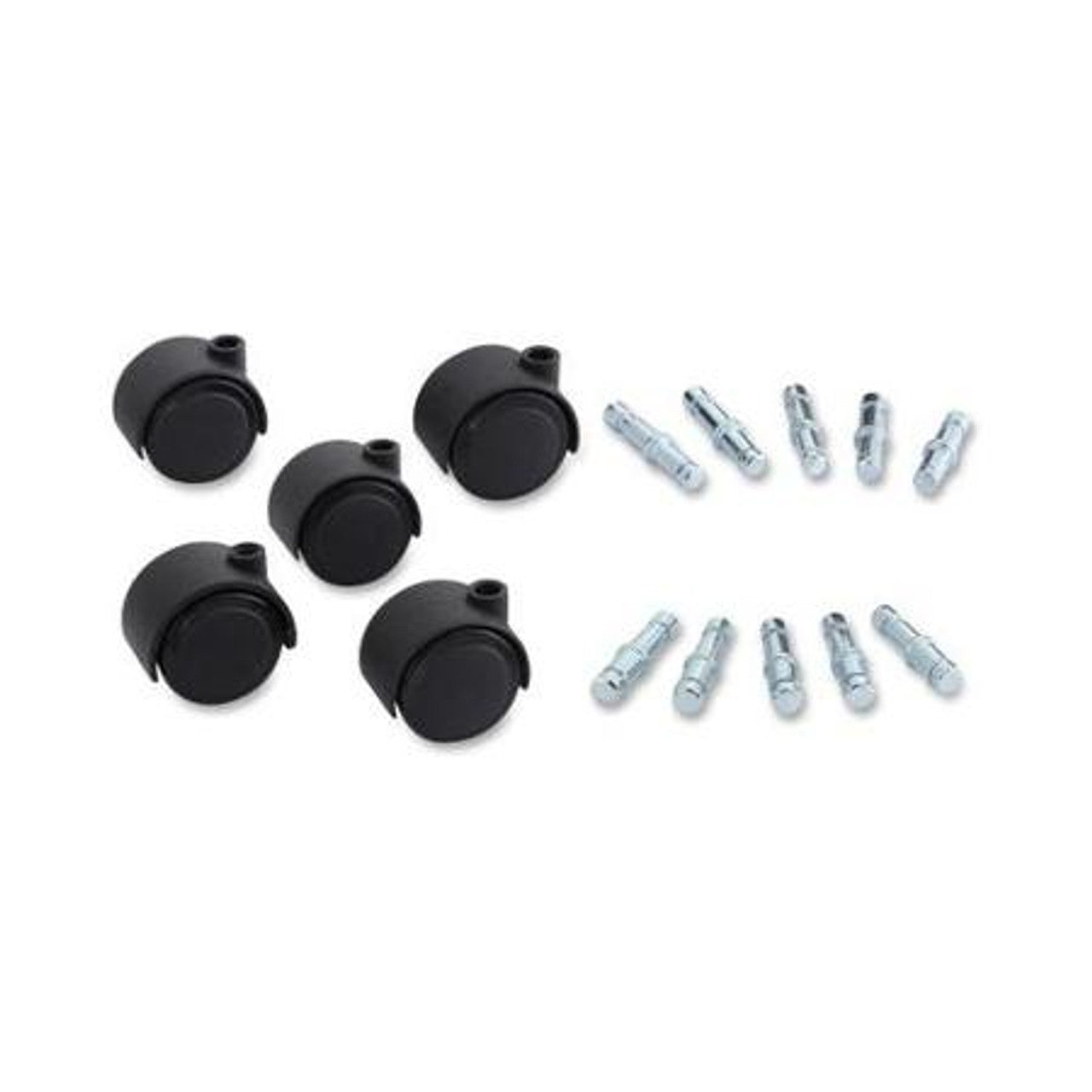 EuroTech Europa Metallic Leather High-Back Chair EUR-LE111TNM-BLKL