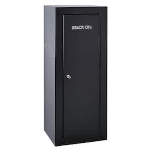 Home Defense 4-Gun Fireproof Electronic Lock Gun Safe, Black Textured Gloss Finish SA-HDFX