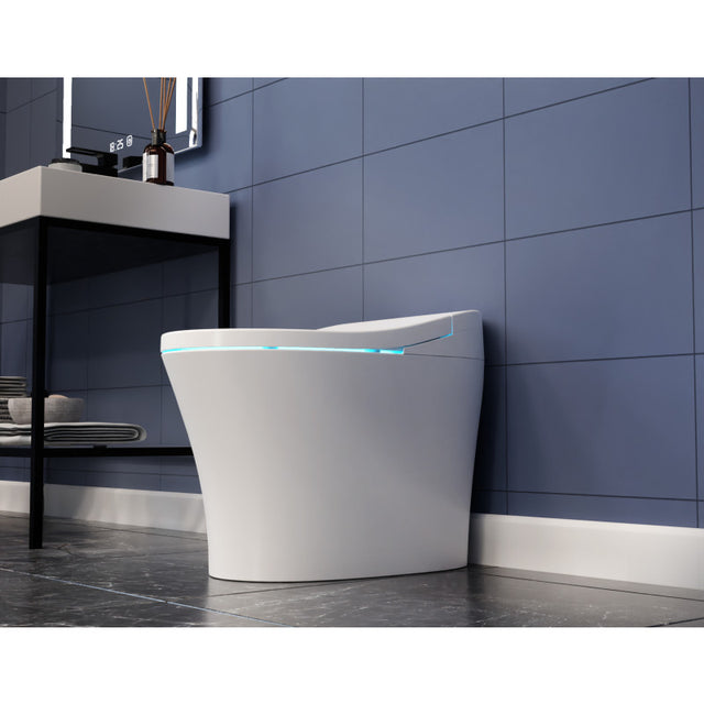 Anzzi ENVO Juno Smart Toilet Bidet with Remote and Auto Flush TL-ST823WH