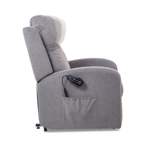 UltraCozy UC673 Medium Zero Gravity+ Powered Recliner Chair Torres Peppercorn UC673-MED-STD-TPE