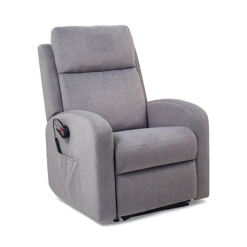 UltraCozy UC673 Medium Zero Gravity+ Powered Recliner Chair Torres Peppercorn UC673-MED-STD-TPE