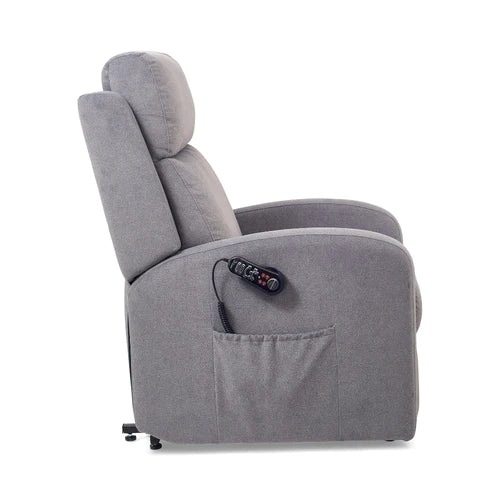 UltraCozy UC673 Medium Zero Gravity+ Powered Recliner Chair Torres Peppercorn UC673-MED-STD-TPE