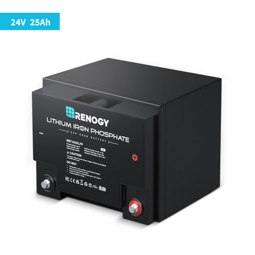Renogy 24V 25Ah Lithium Iron Phosphate Battery RBT2425LFP-US