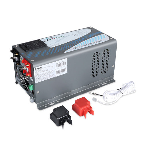 (Discontinued) Renogy 1000W Pure Sine Wave Inverter Charger RNG-INVT-1000-12V-C-US