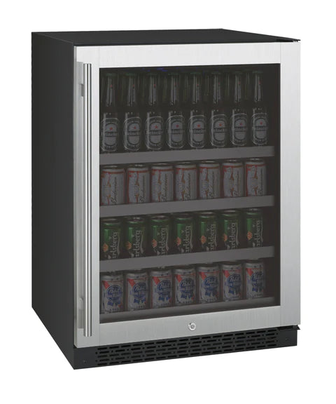 Allavino 24" Wide FlexCount II Tru-Vino Stainless Steel Right Hinge Beverage Center