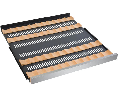 Allavino 47" Wide FlexCount II Tru-Vino 354 Bottle Dual Zone Stainless Steel Side-by-Side Wine Refrigerator