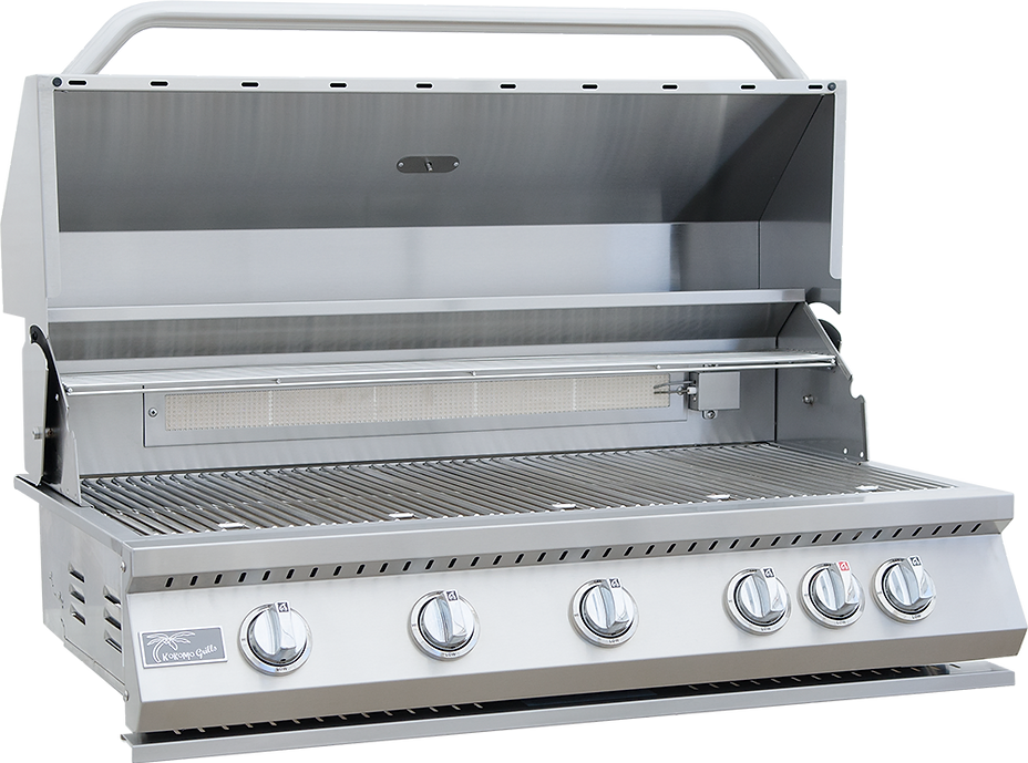 Kokomo Grills Kokomo 40” Built in Gas Grill 5 Burner/Back Burner KO-BAK5BG-LP