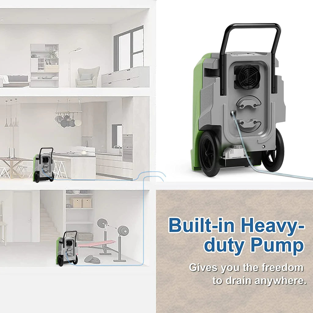 AlorAir Storm Ultra 190 PPD Commercial Dehumidifier X0037KWOTB