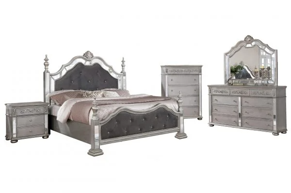 BQF 5PC Eastern King Bedroom Set B810-EK4C