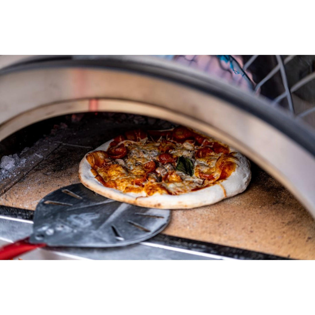 WPPO Wood Fired Pizza Oven, Karma 25 - 304SS With 201SS Base