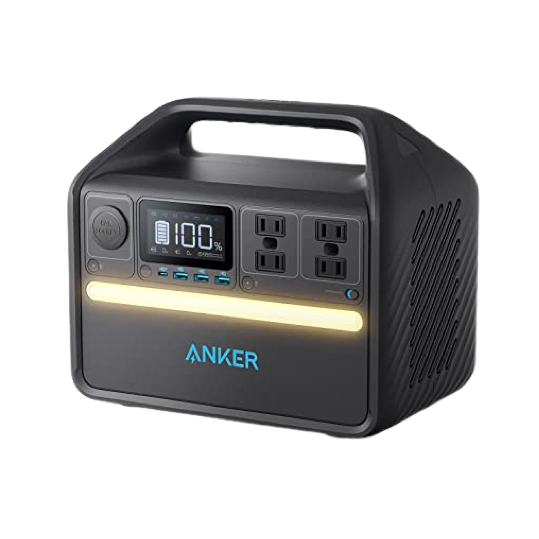 Anker 535 Solar Generator (PowerHouse 512Wh with 100W Solar Panel)