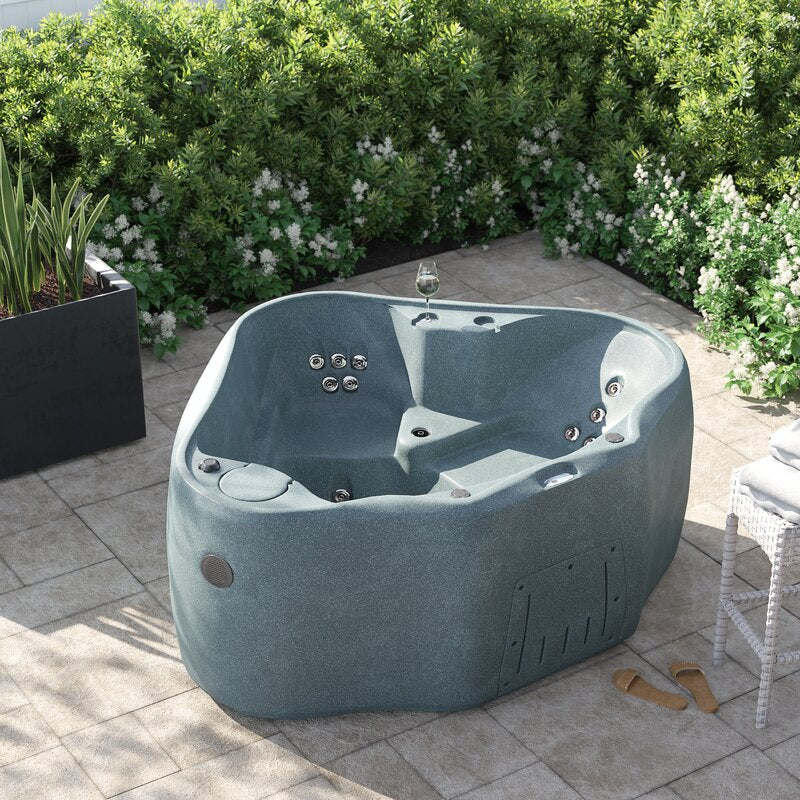 Jet Oval Plug And Play Hot Tub with Ozonator