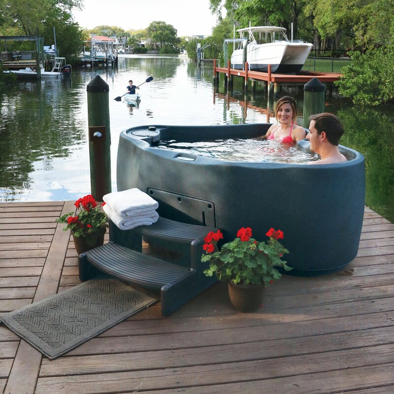 Jet Oval Plug And Play Hot Tub with Ozonator