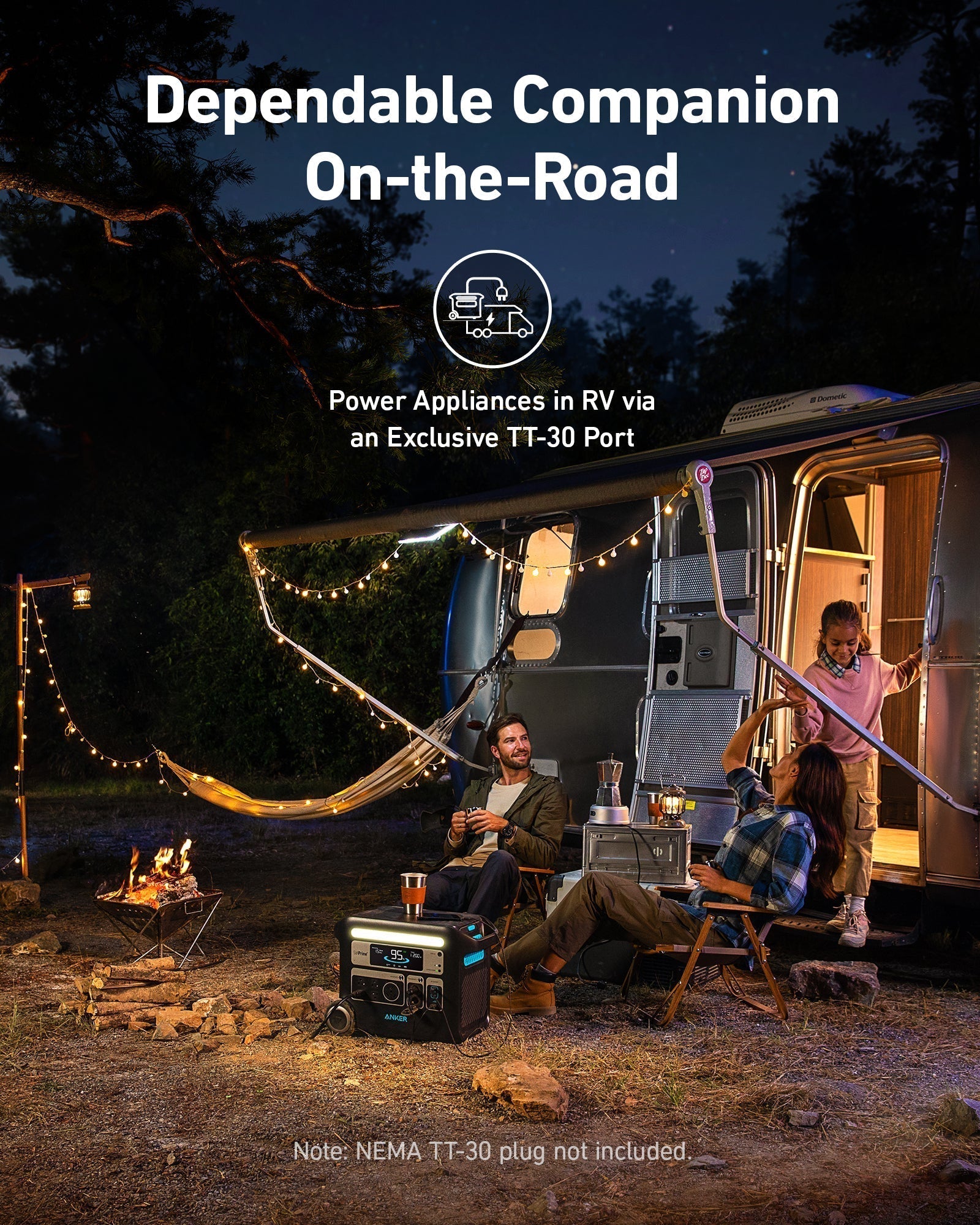 Anker Solar Generator 767 PowerHouse 2048Wh and 200W Solar Panels