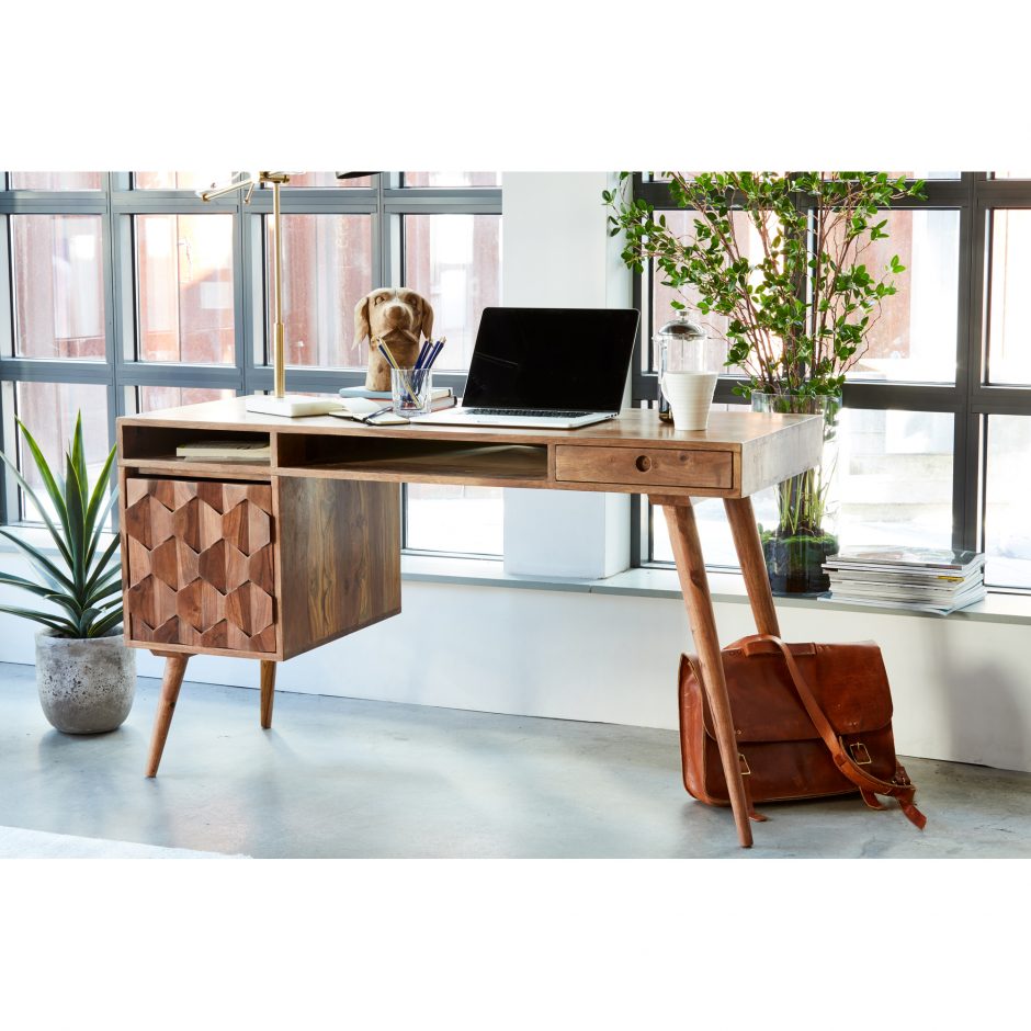 Moes Home Collection O2 Desk Brown BZ-1024-24