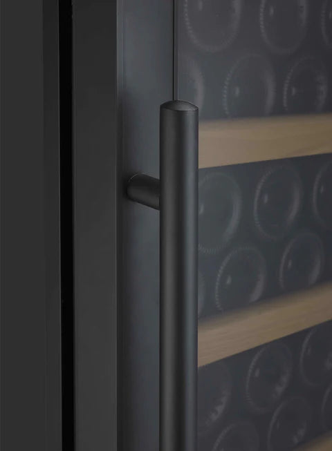 Allavino 63" Wide Vite II Tru-Vino 554 Bottle Dual Zone Black Side-by-Side Wine Refrigerator
