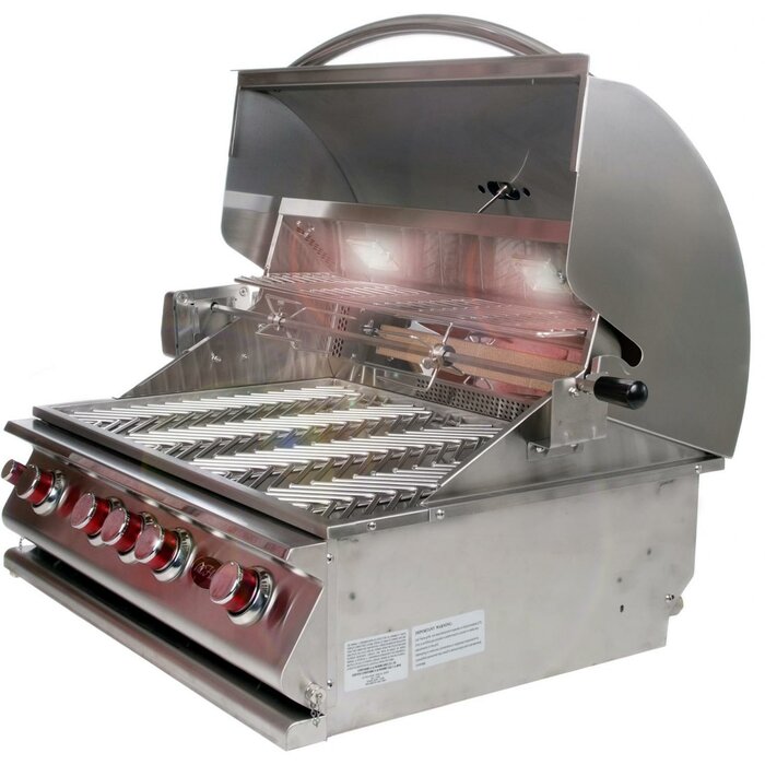 Cal Flame Convection 5-Burner Built-in Propane GAS Grill