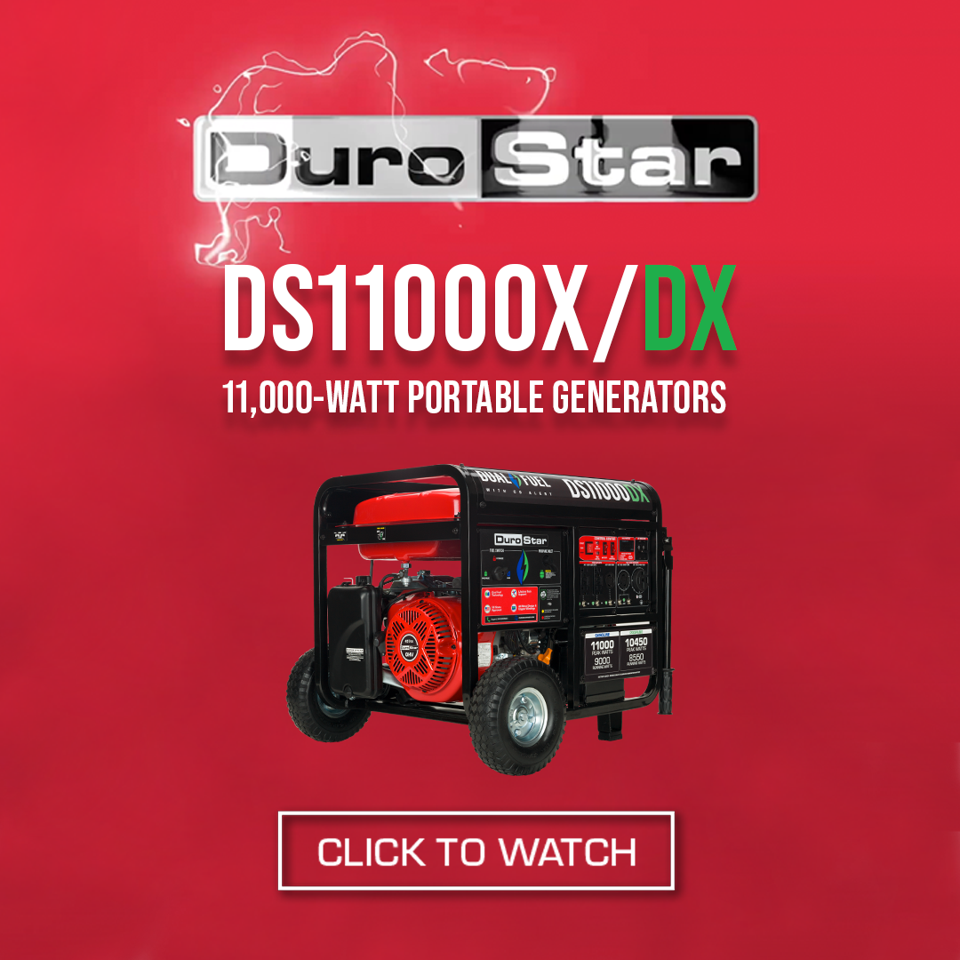 DuroMax 11,000 Watt Gasoline Portable Generator w/ CO Alert DS11000X