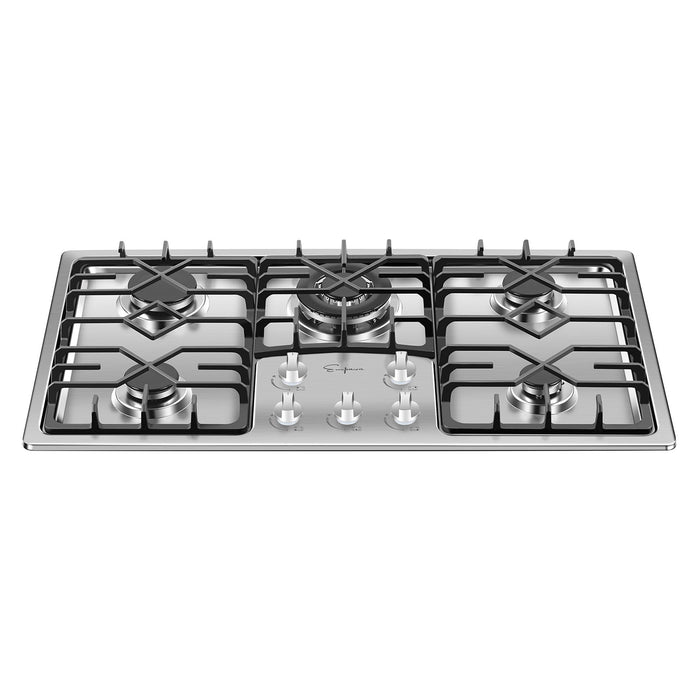 Empava 36GC5B90S 36 in. Built-in Gas Cooktops