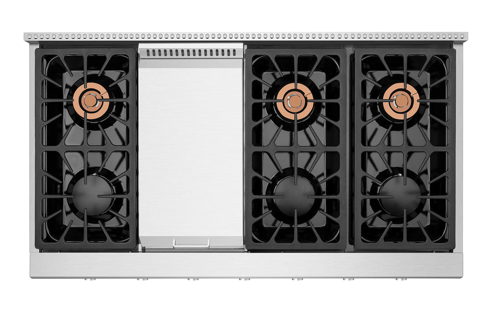 Empava 48GC32 Pro-style 48 In. Slide-in Gas Cooktops (DISCONTINIUED)