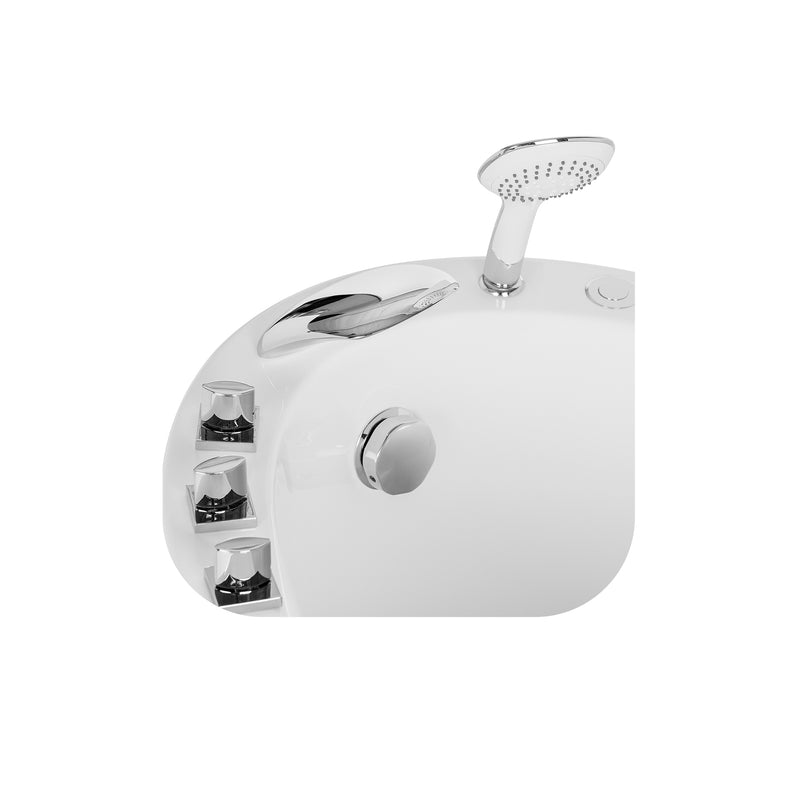 Empava Japanese-Style Freestanding Oval Air Massage Tub