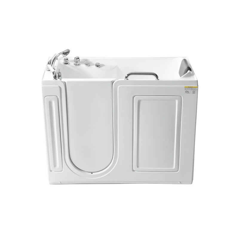 (Discontinued) Empava 53 in. Free-Standing Walk-in Whirlpool Bathtub 53WIT02