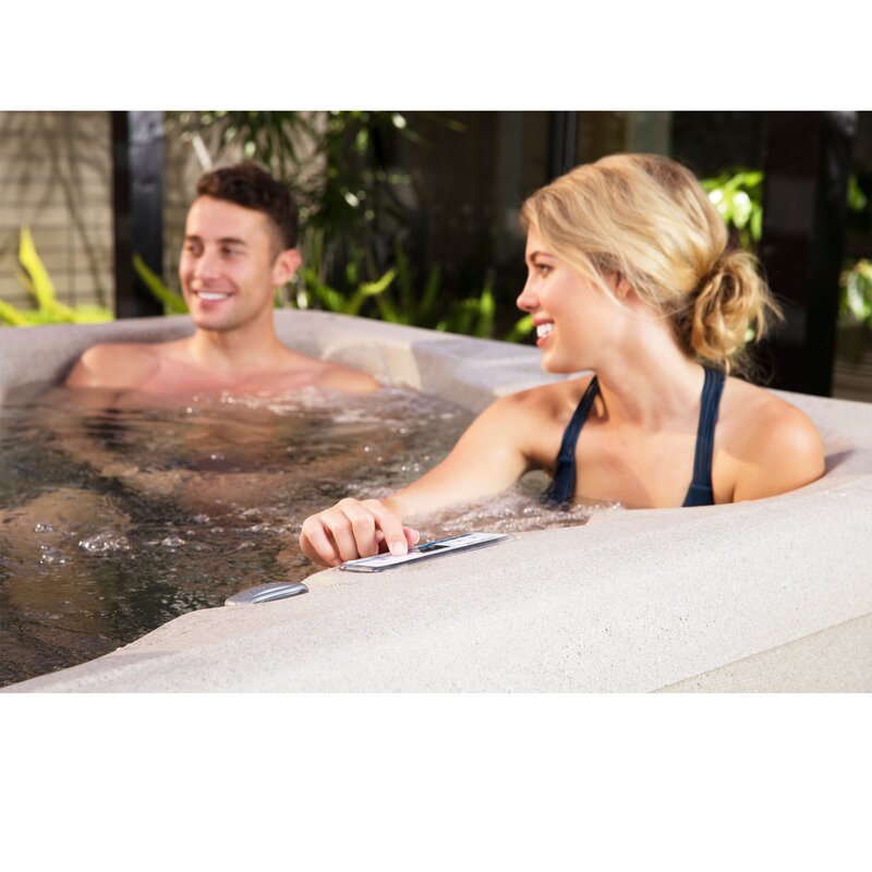 Rectangular Plug And Play Hot Tub