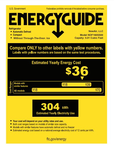 Newair 24” Built-in 160 Can Outdoor Beverage Fridge in Weatherproof Stainless Steel with Auto-Closing Door and Easy Glide Casters