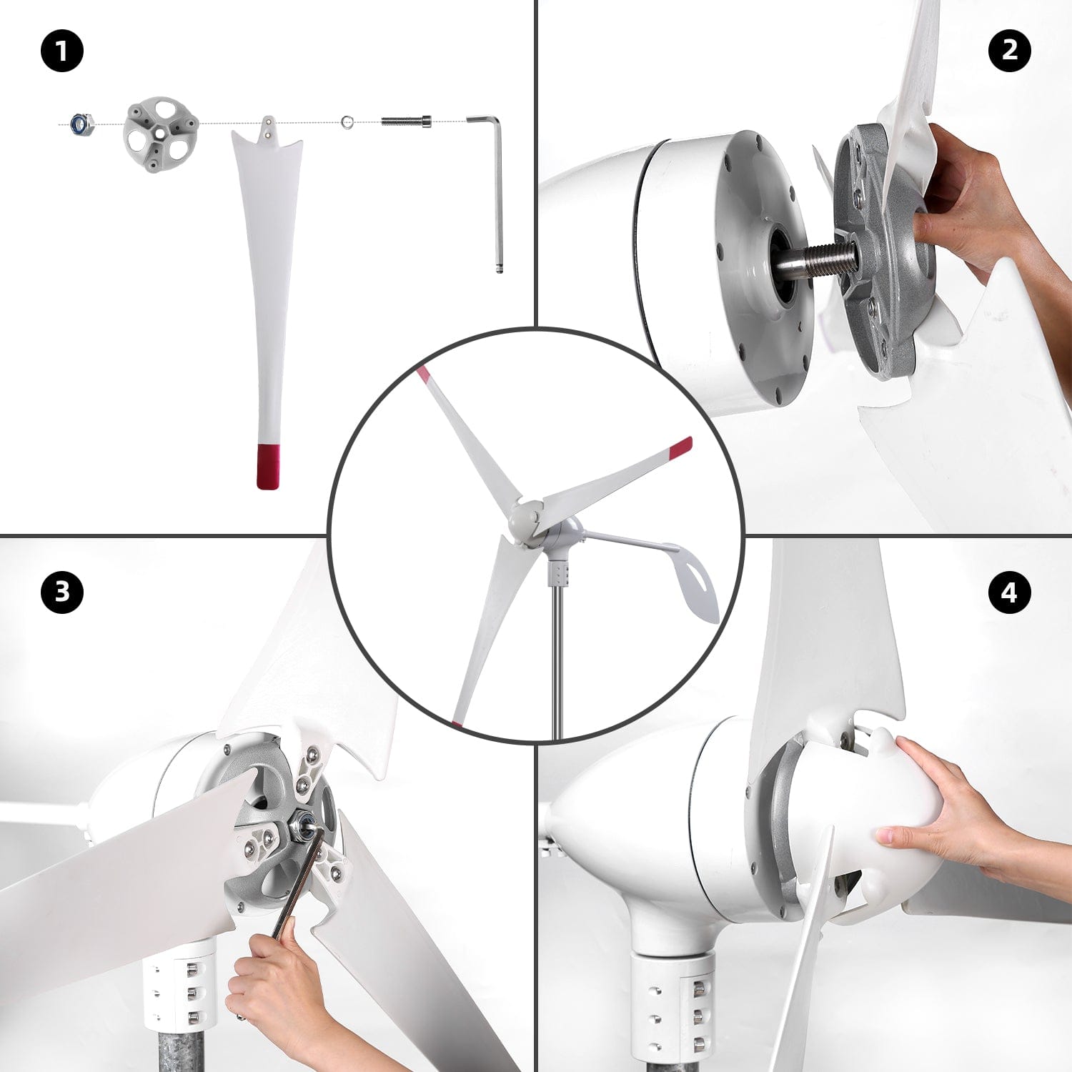 Nature's Generator Powerhouse Wind Turbine NGPHWT