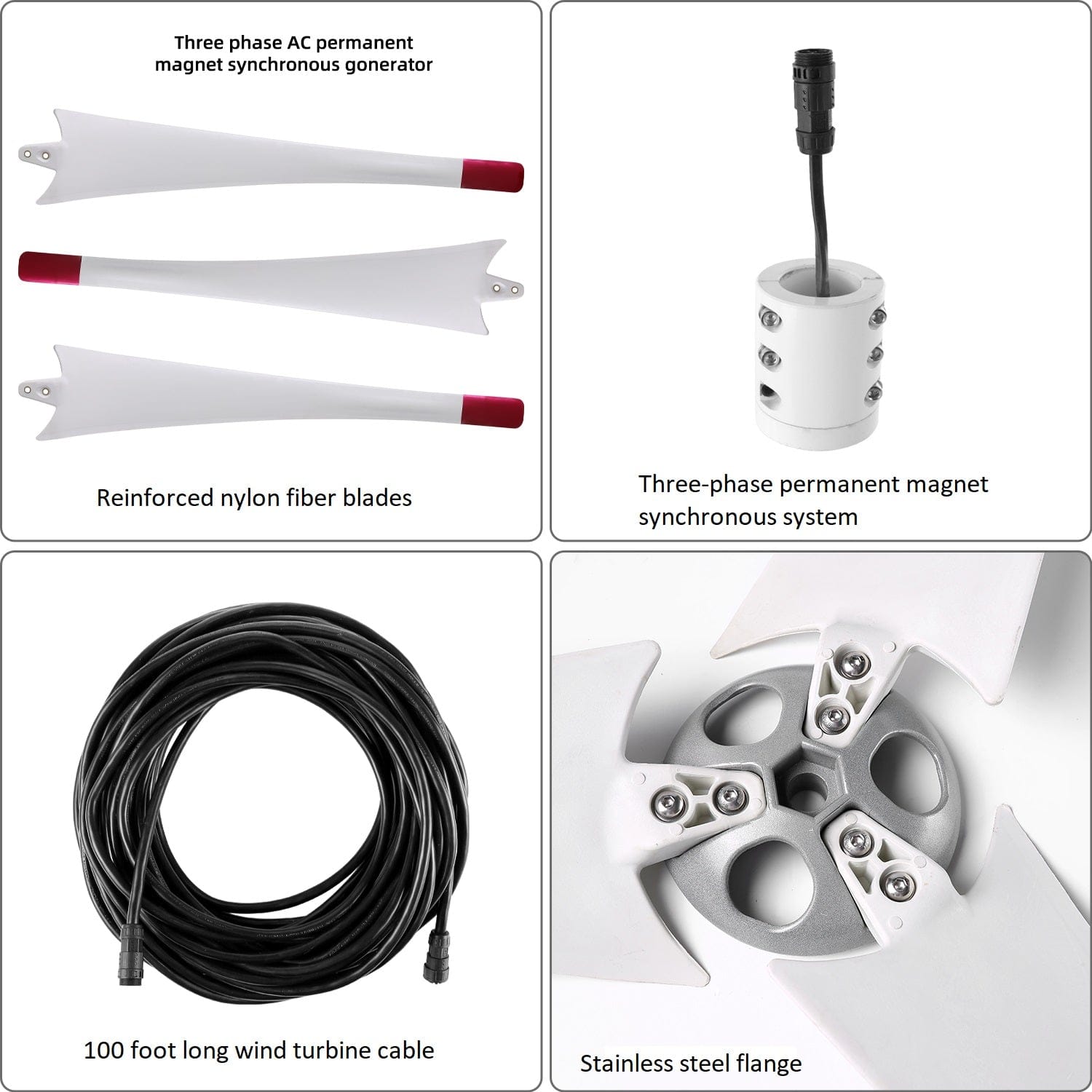 Nature's Generator Powerhouse Wind Turbine NGPHWT