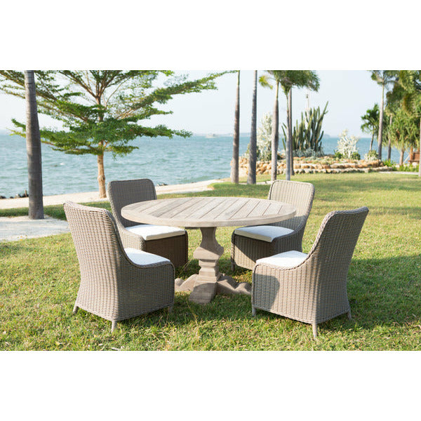 Padmas Plantation Outdoor Palemetto Dining Table OL-PAL13-59