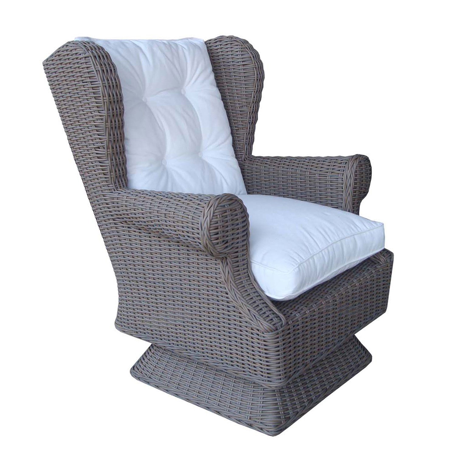 Padmas Plantation Outdoor Wing Swivel Chair OL-WNG28