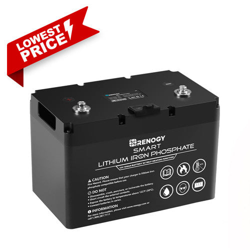 Renogy (Discontinued) RBT100LFP12SH-US