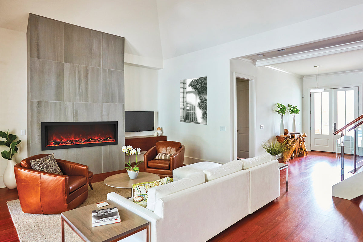 Remii Deep Built-in Indoor/Outdoor Electric Fireplace