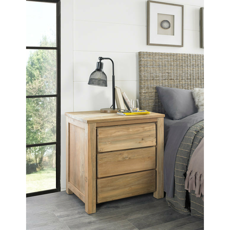 Padmas Plantation Salamanca Reclaimed Teak End Table STO21