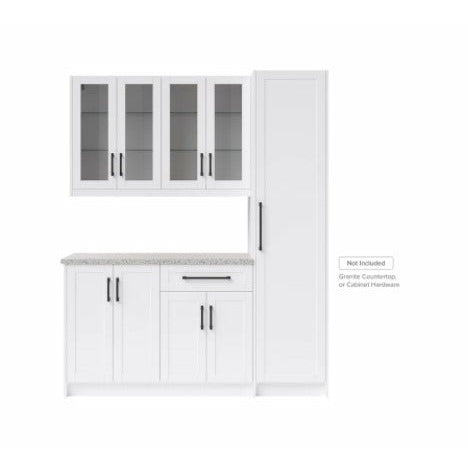 New Age Home Bar 5 Piece Cabinet Set